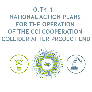 OUTPUT O.T4.1 - NATIONAL ACTION PLANS FOR THE OPERATION OF THE CCI COOPERATION COLLIDER AFTER PROJECT END