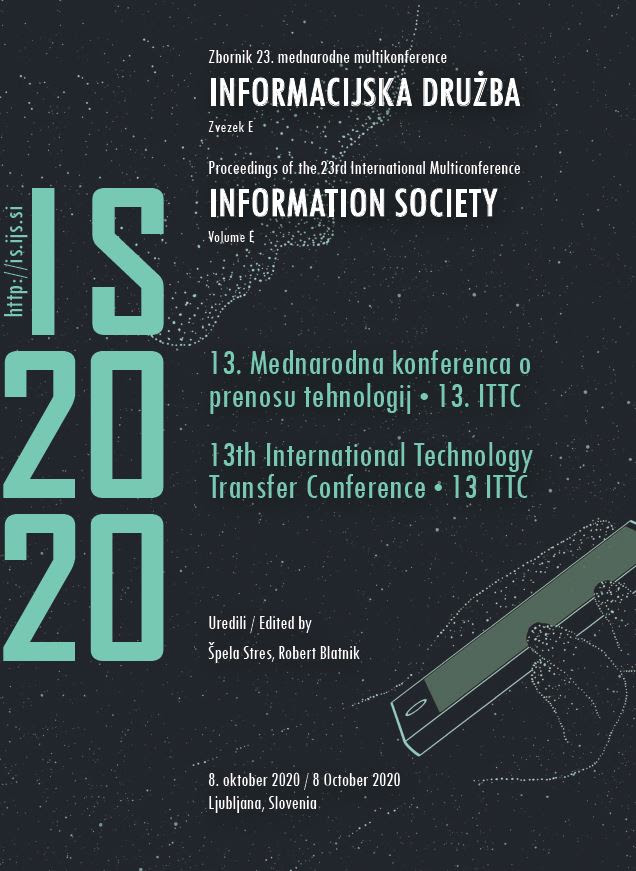 ITTC 2020; Image Source: Jožef Stefan Institute (JSI), photo/video by CTT 