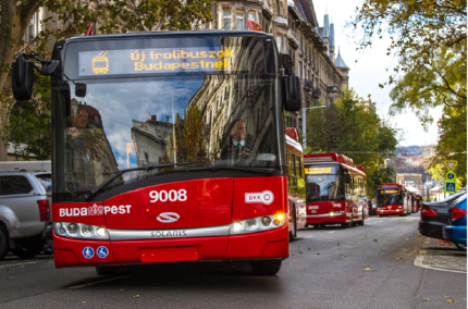 Photo: New trolleybuses in Budapest (BKK) 