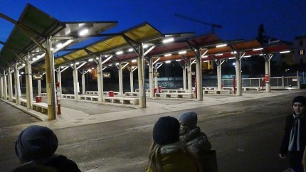  the regional bus hub, which means suburban services don't have the hassle of having to enter the city centre to drop passengers off to catch a local bus or regional train, or pick up a bike-share bike 