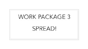 Work Package 3 Spread!