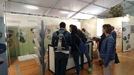 Attendees at Birdwatching Fair 