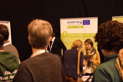 CEETO stall at EUROPARC Conference 2018 