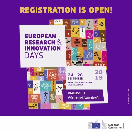 EUROPEAN RESEARCH & INNOVATION DAYS 2019 Logo 2 