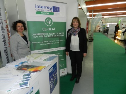 Project CE-HEAT attended the MEGRA and GREEN international fair in Gornja Radgona, Slovenia 