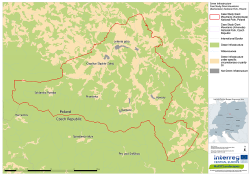 GI network of Karkonosze National Park and surroundings based on CORINE Land Cover 