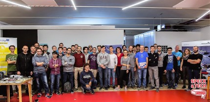 Trento Pilot: #HACKDEV17 - Group picture with hackers, mentors and organizers 