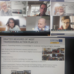 Online TG meeting was held to exchange experiences on the preparation of regional action plans 