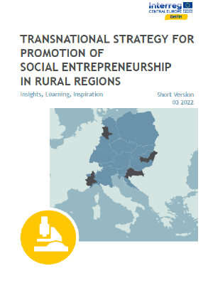 Transnational Strategy for Promotion of Social Entrepreneurship in Rural Regions