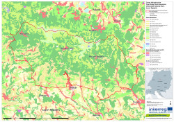 GI network of Krkonoše National Park and surroundings based on CORINE Land Cover 
