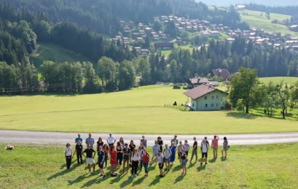 Group photo of participants at Annaberg im Lammertal, Austria (photo: Arthur Schindelegger) 