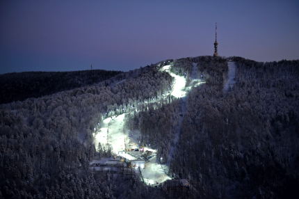Ski centre in Medvednica 