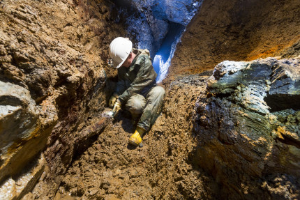 Rescue excavation in medieval mines (Photo:  Archaeological Heritage Office of Saxony/M. Jehnichen) 
