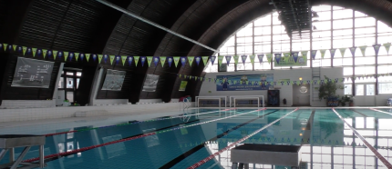 'Vilmos Endre Swimming Pool' building 