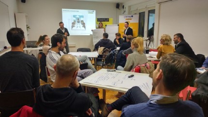 Presenting the ideas on Rijeka’s Citizen Collaboration Platform 