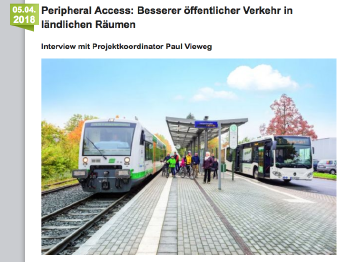 Peripheral Access: Besserer öffentlicher Verkehr in ländlichen Räumen  
