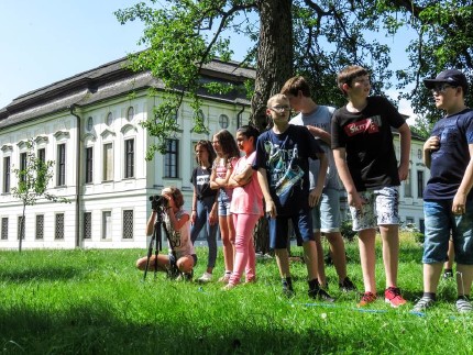 Schüler im Hohenbrunn 